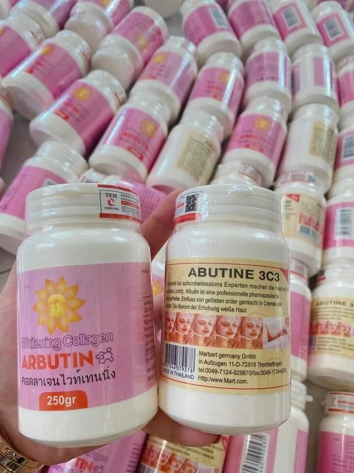 Kem kích trắng body abutin 3C3 thái lan 250gr