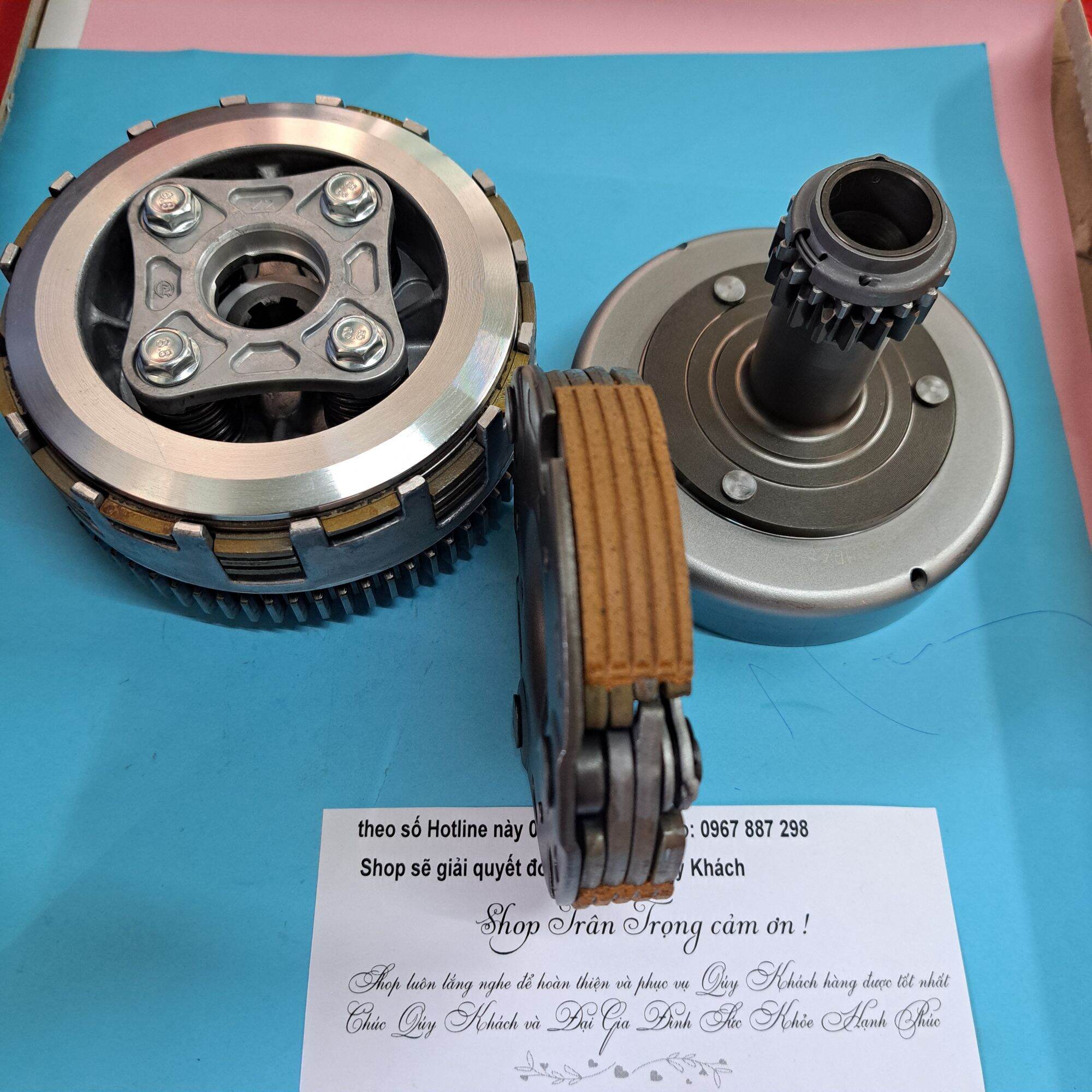 Bộ ly hơp C110 (Full Bộ côn / Bộ nồi)