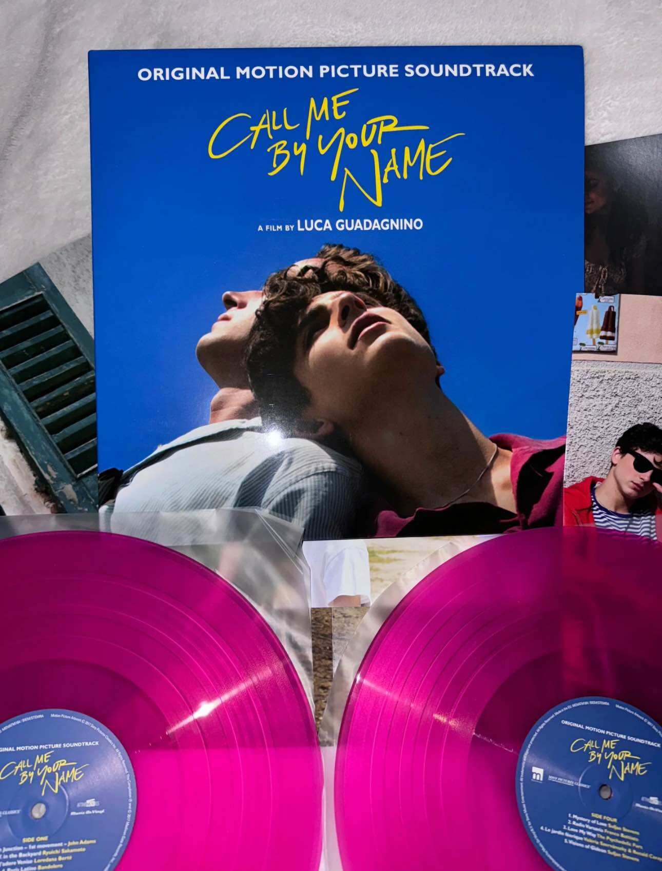Đĩa nhạc than Call me by your name 12 inch