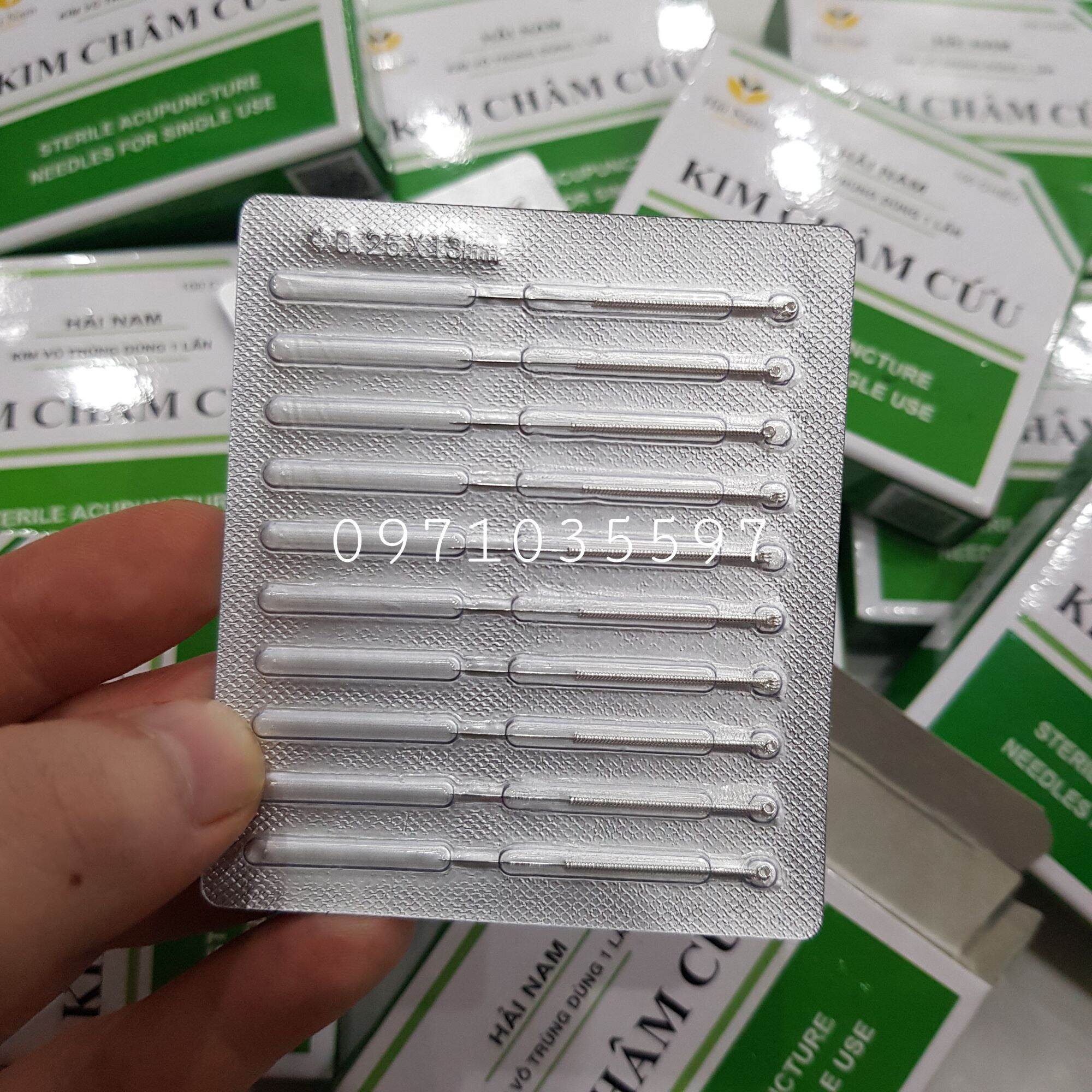 Kim đốt nốt ruồi, kim châm cứu hải nam size 0,25×13