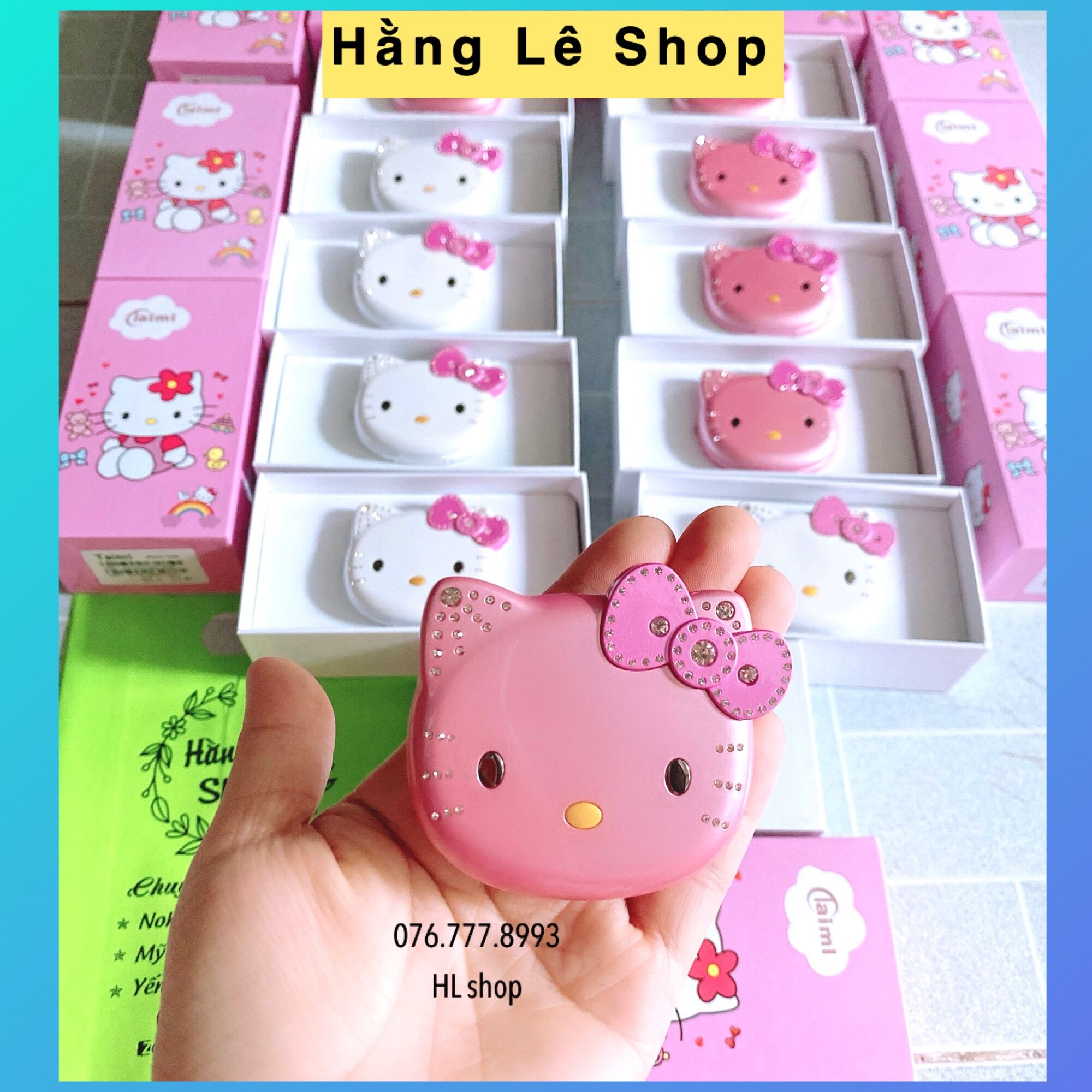 Điện Thoại helloKitty 2 sim mini dễ thương 💥