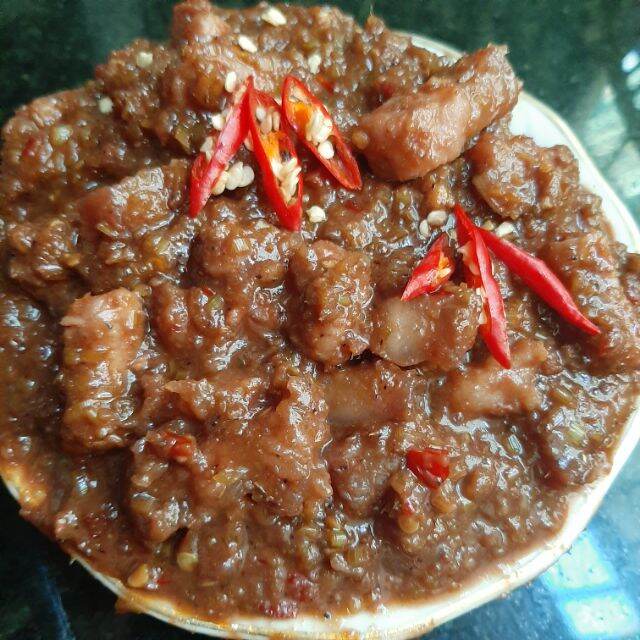 Thịt kho mắm ruốc hủ 100g