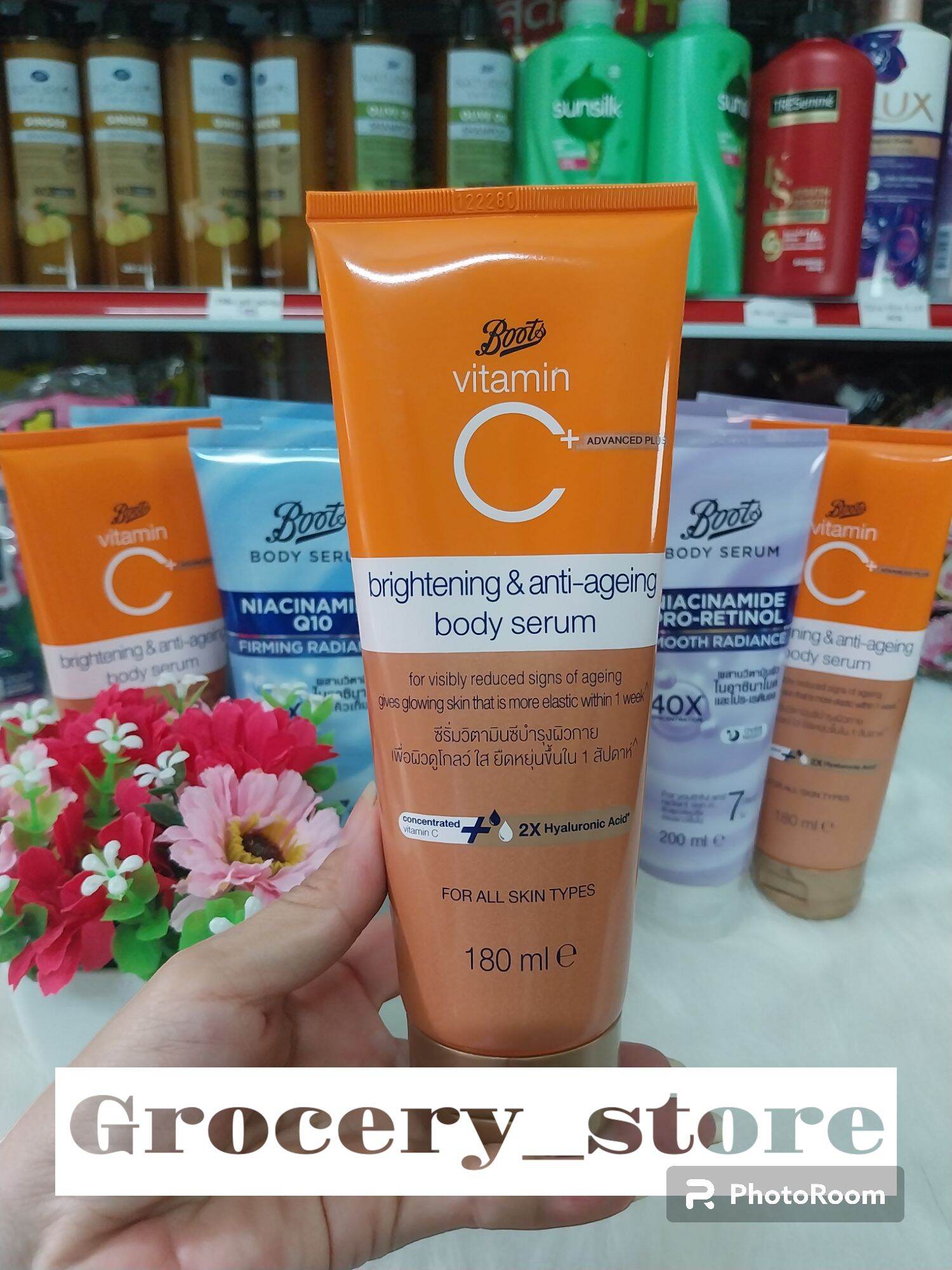 Serum body boots giúp da trắng sáng và ngăn ngừa da lão hóa 180ml