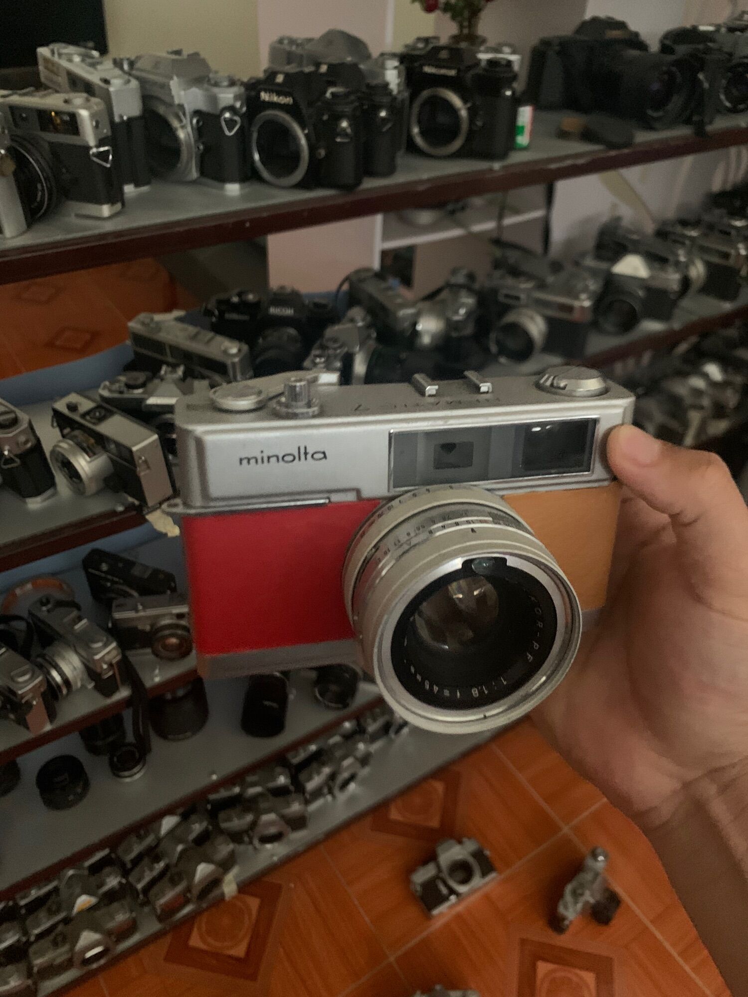Máy ảnh film  Minolta Himatic 7 , 7s