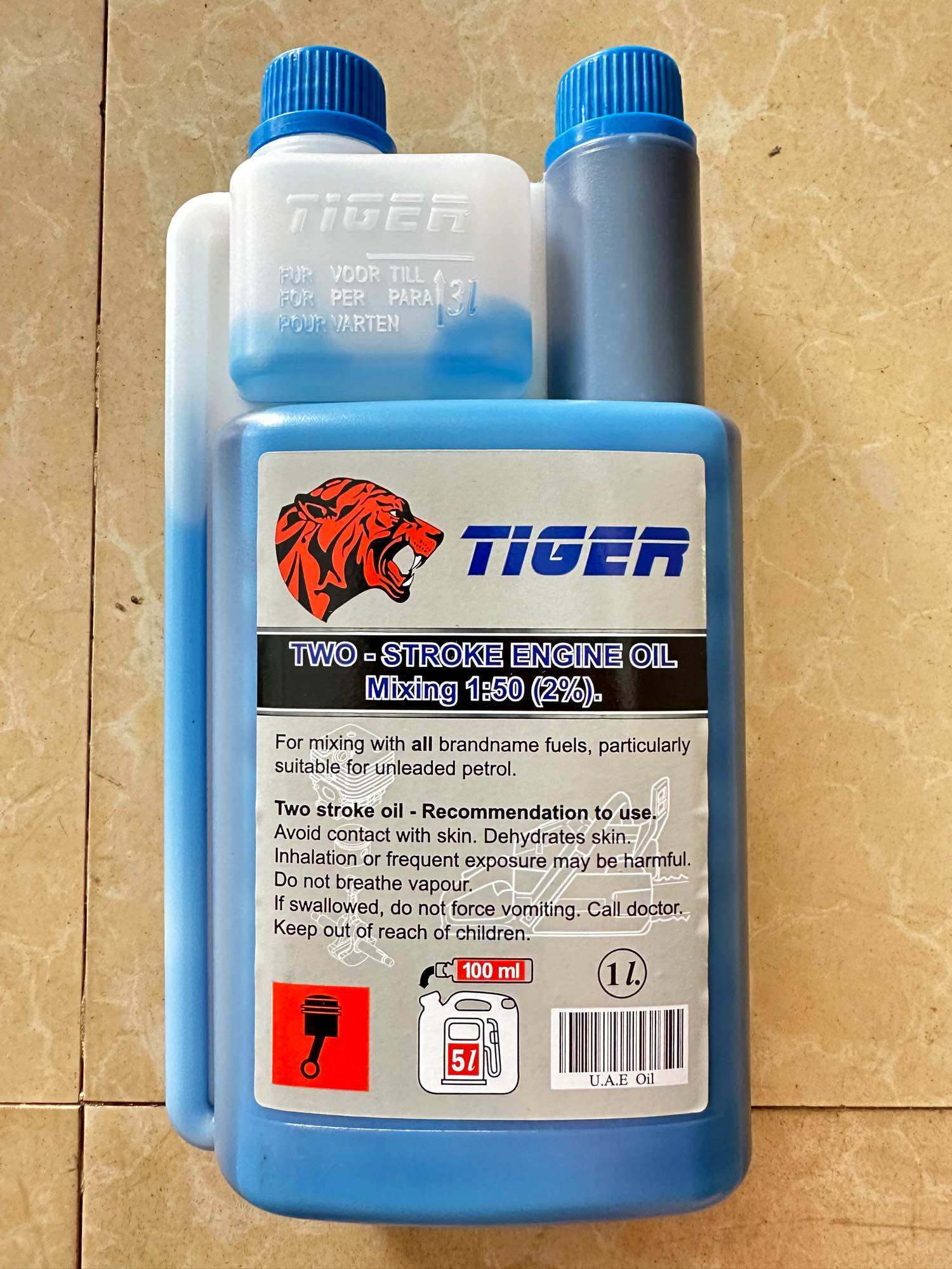 Dầu 2 thì Tiger xanh