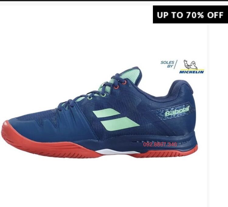 Giảy tennis Babolat order từ Anh về