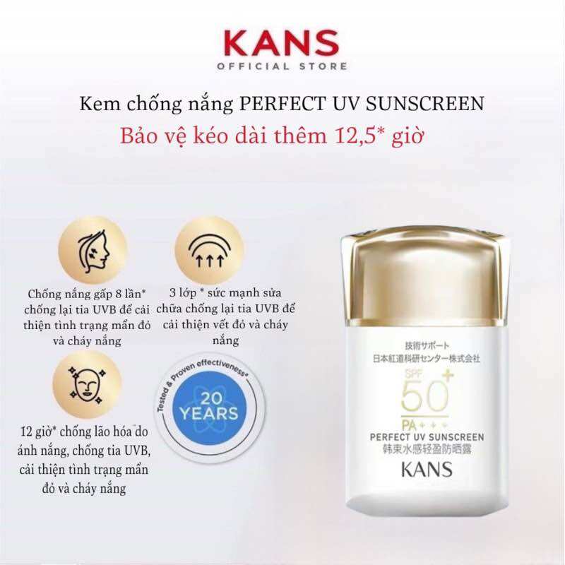 Kem chống nắng kans