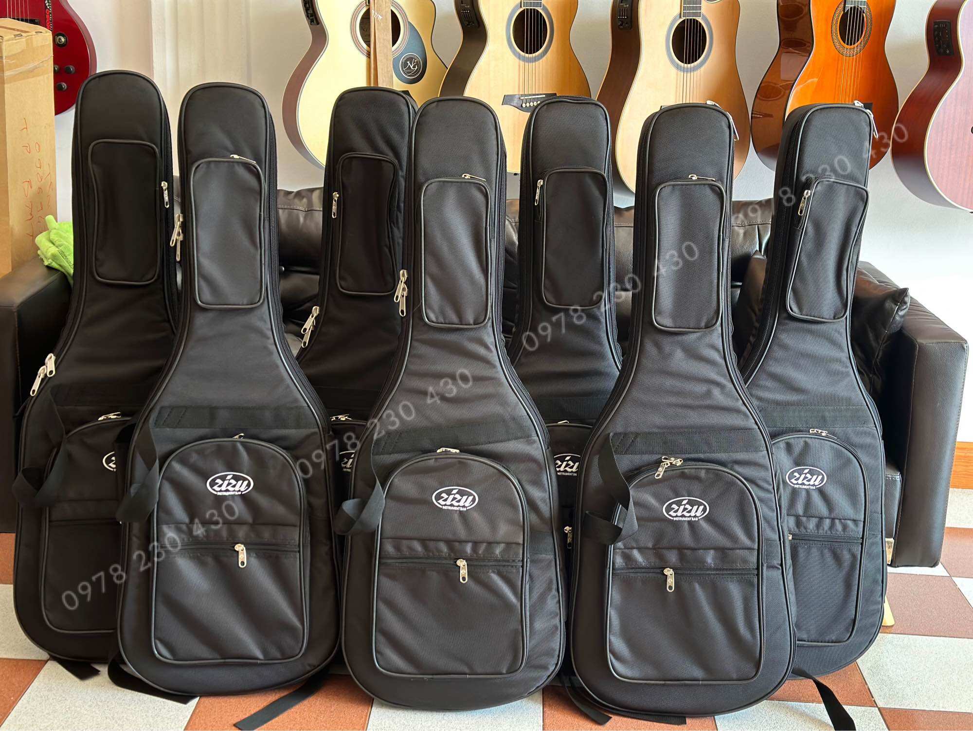 Bao đàn Guitar ZiZu 5 lớp