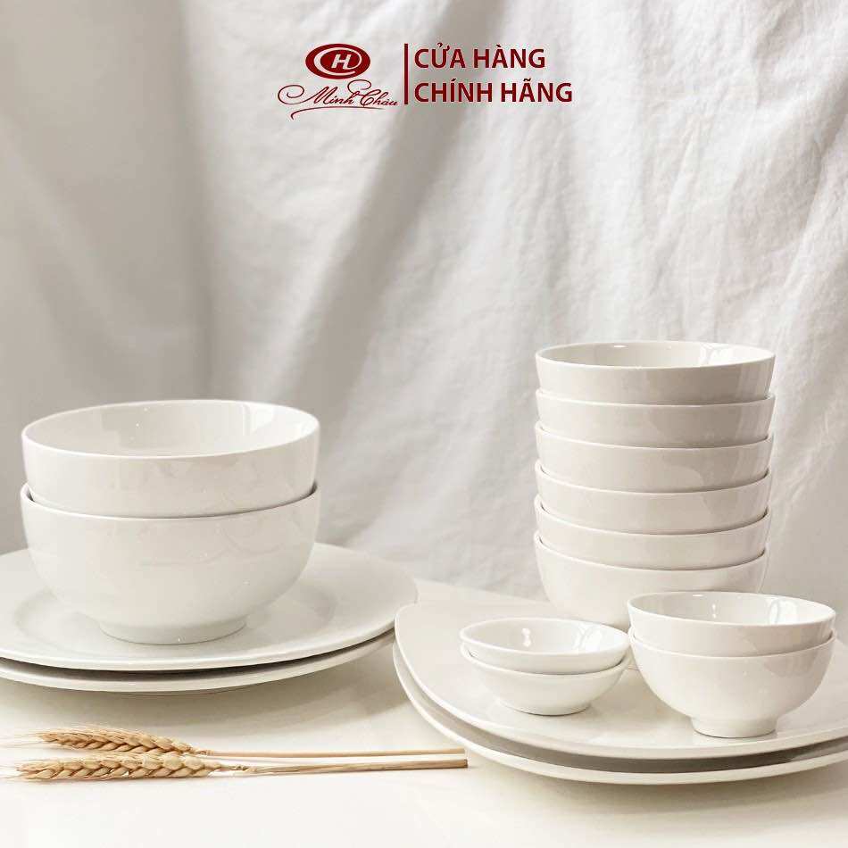 Đĩa chấm sứ Minh Châu - D01