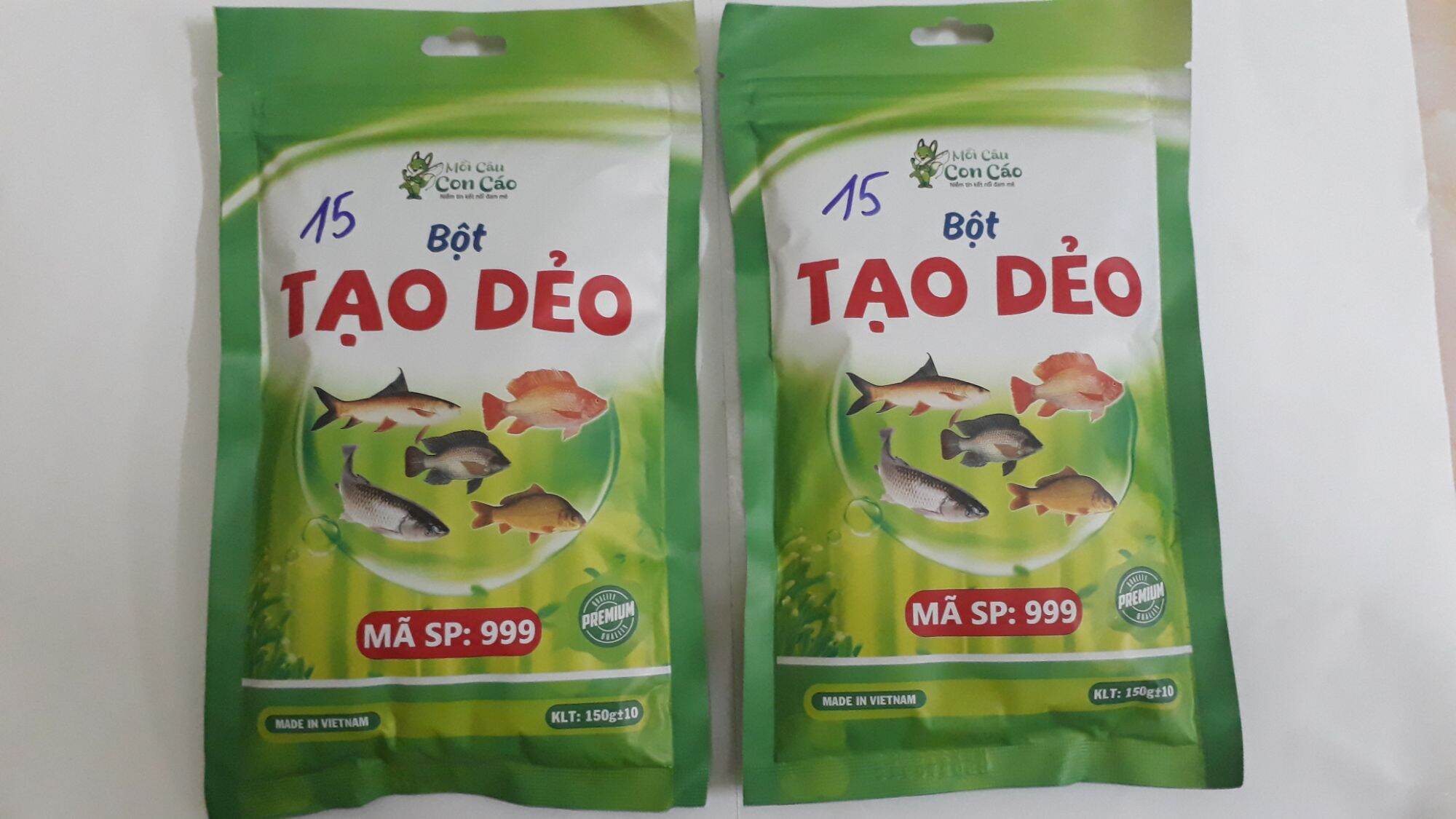 Bột Tạo Dẻo (gồm 2gói) Mã SP 999_ Hãng Mồi Câu Cá Phú Thành