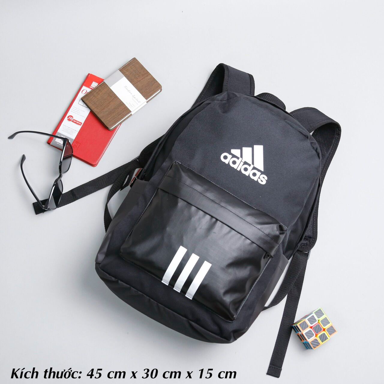 Balo ADIDAS FI7968 Power 5 Balo laptop balo thể thao nam nữ unisex