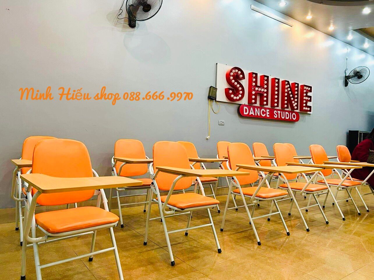[Xả Kho] Ghế gấp liền bàn Cao Cấp, đủ màu để bạn lựa chọn