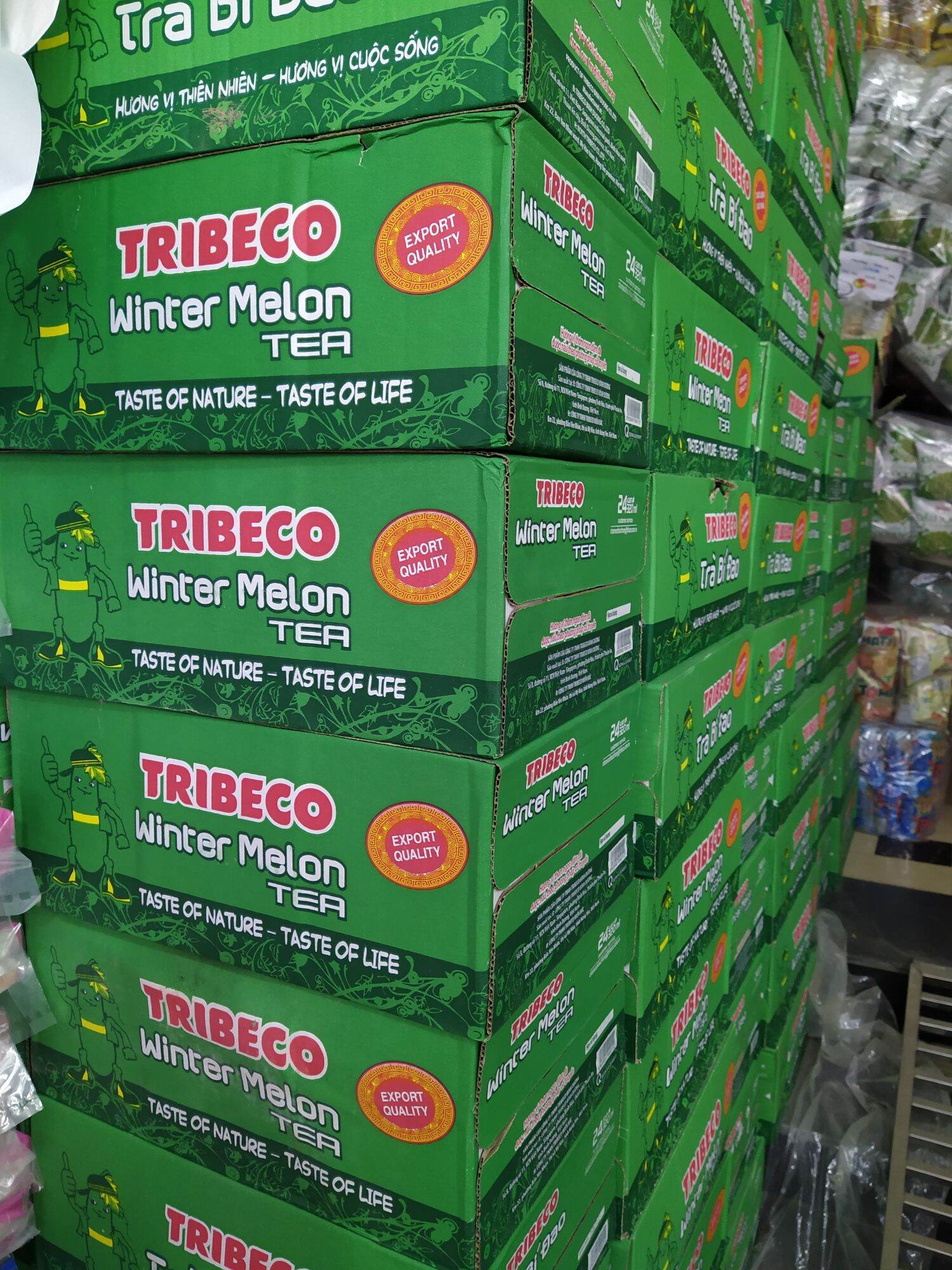 Trà bí đao Tribeco thùng 24lon x 320ml
