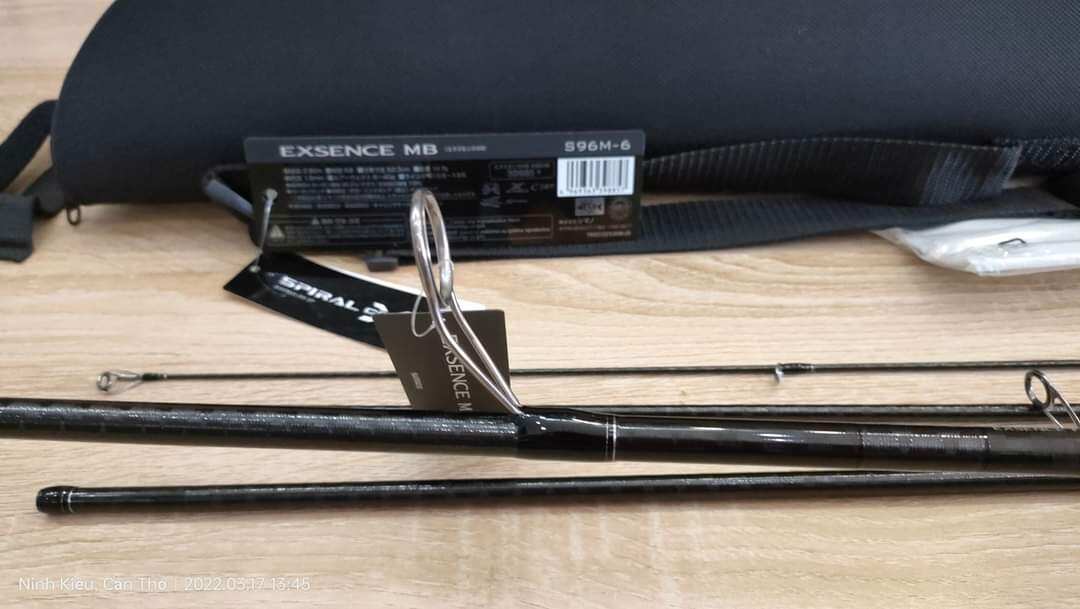 Cần Câu Cá Shimano Exsence MB S96M-6 - 2.90m - Máy Đứng