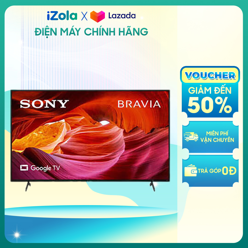   Giao tại HCM  Google Tivi Sony 4K 43 inch KD-43X75K - Chuyển động mượt Motionflow XR 200 - Remote tích hợp micro tìm kiếm bằng giọng nói - Bộ xử lý X1 4K HDR cho chất lượng hình ảnh đẹp mắt 