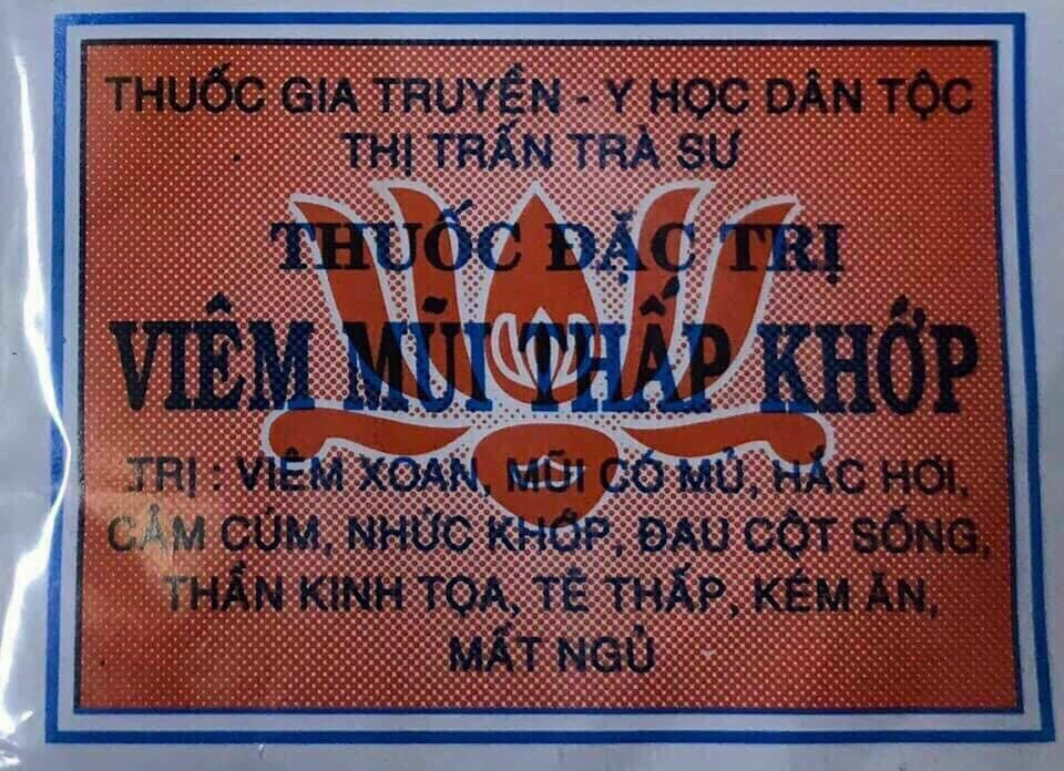 Viêm mũi viêm thấp khớp dạng bột 100gói