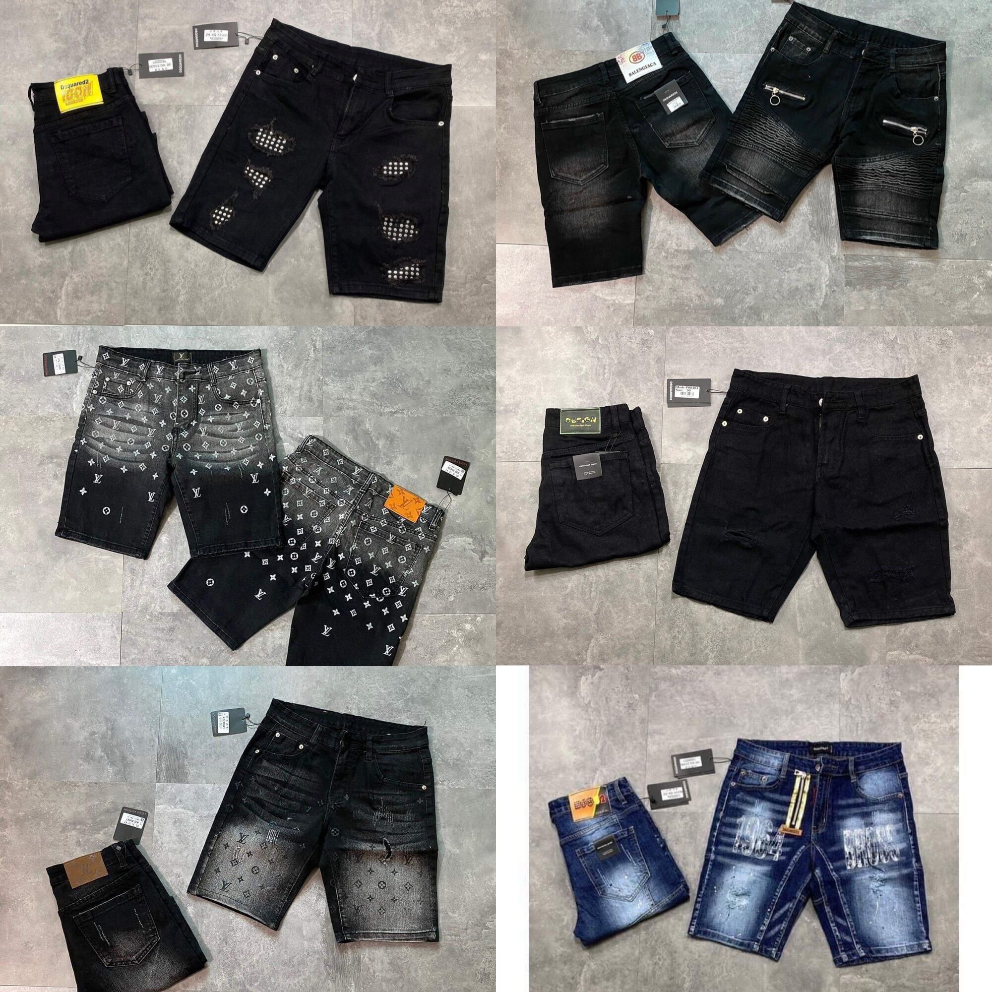 Quần ngố bò dsq2 Hàng Super