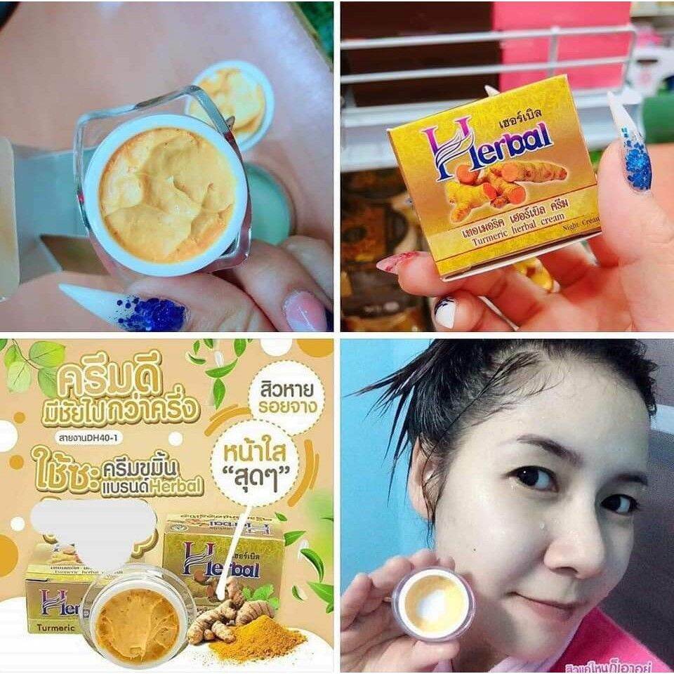 Kem Nghệ Herbal Cream Thái Lan