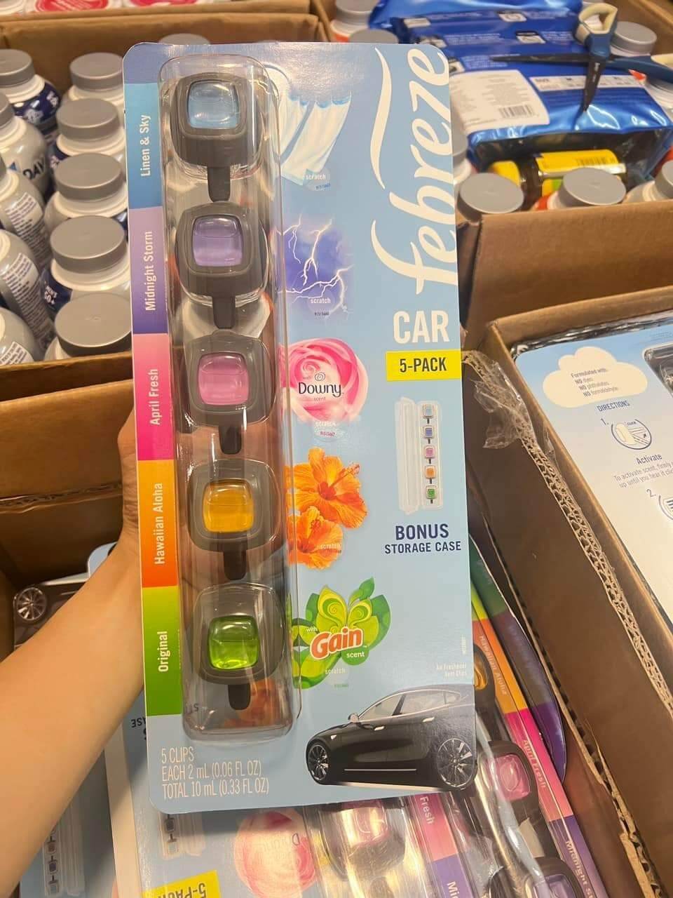 Nước hoa xe hơi Febreze Mỹ