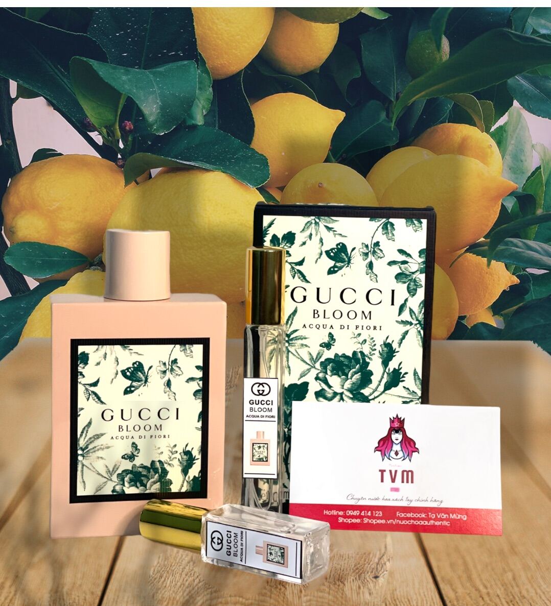 [Cam Kết Chính Hãng] Nước Hoa Gucci Bloom Acqua Di Fiori Edt