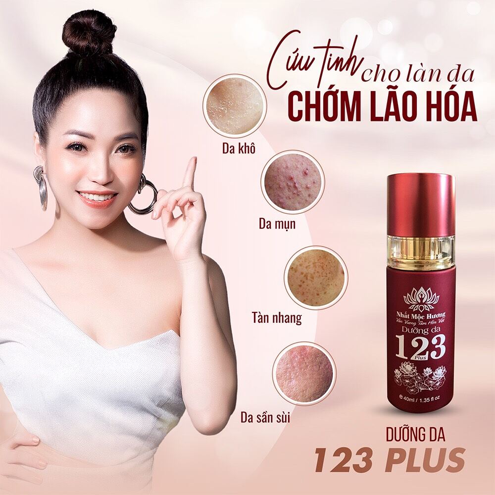 Dưỡng da 123 bách y sâm tái tạo phục hồi da mini 10ml