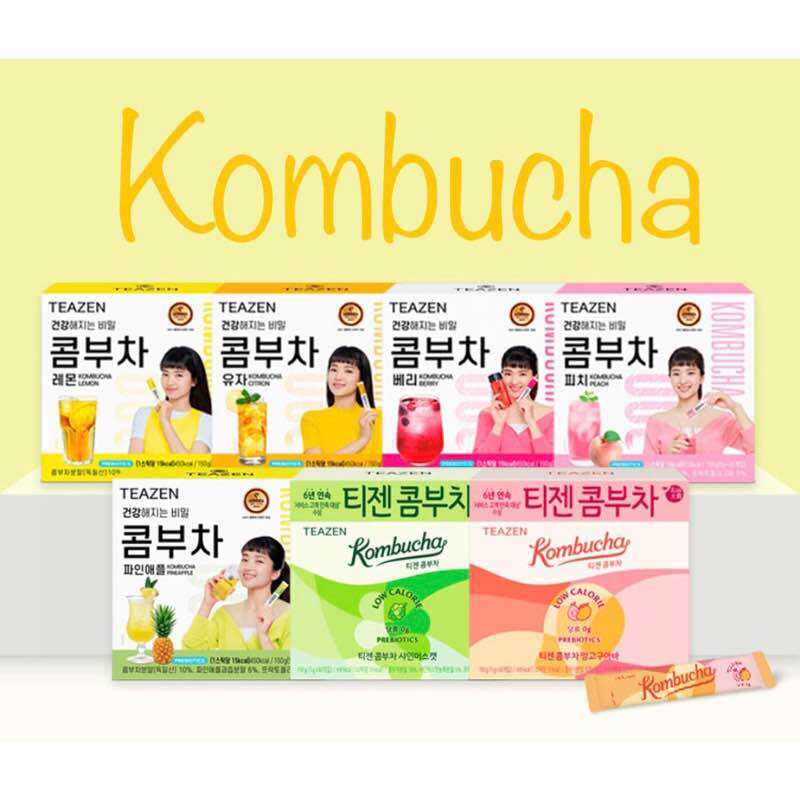 Trà Teazen kombucha thanh nhiệt, giữ dáng cải thiện sức khỏe của Hàn Quốc