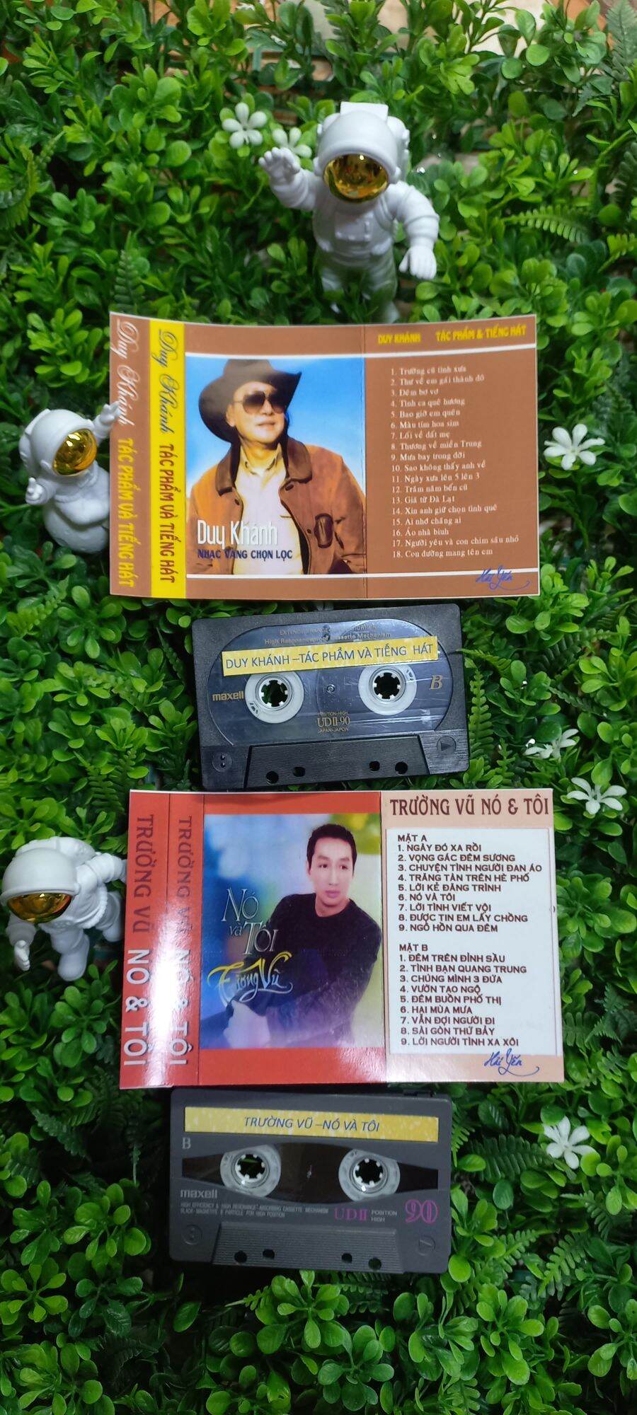 BĂNG CASSETTE TRƯỜNG VŨ và DUY KHÁNH