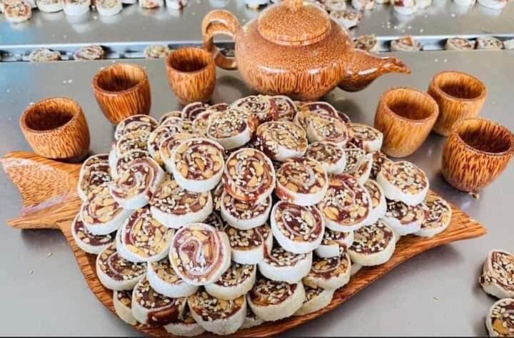 Kẹo chuối cuốn bánh tráng 100g