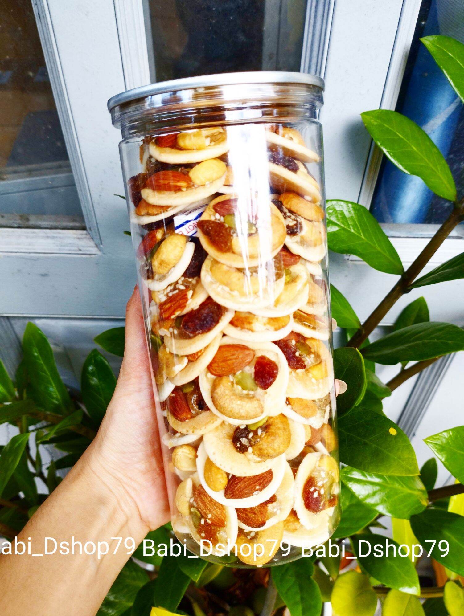 500g bánh đồng tiền mix hạt dinh dưỡng