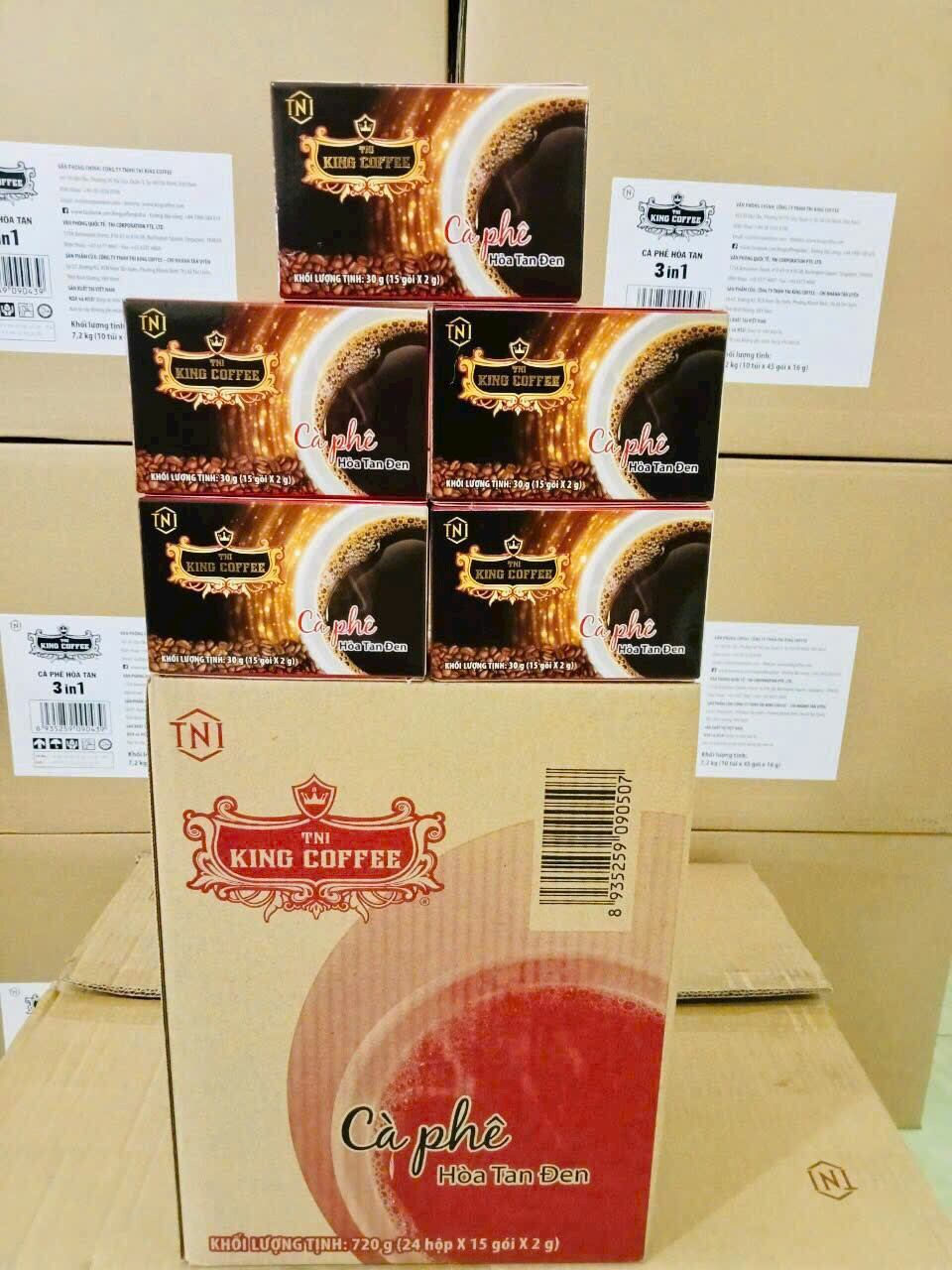 Cà phê đen TNI King Coffee 30g