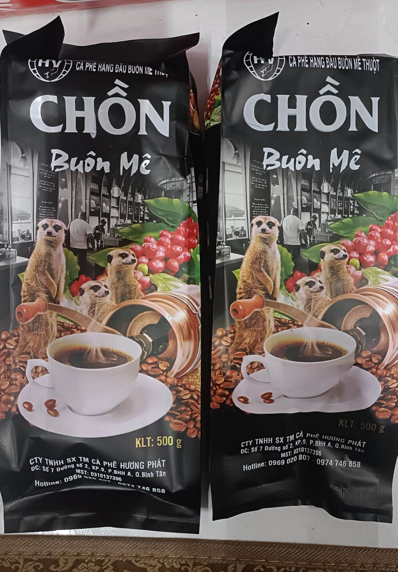1 kg cà phê chồn rang xay pha phin truyền thống thơm ngon