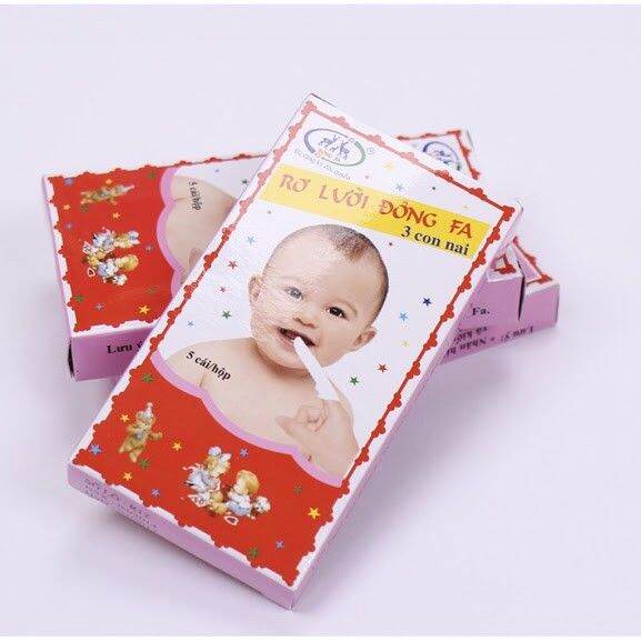 Gạc rơ lưỡi đông fa hiệu 3 con nai