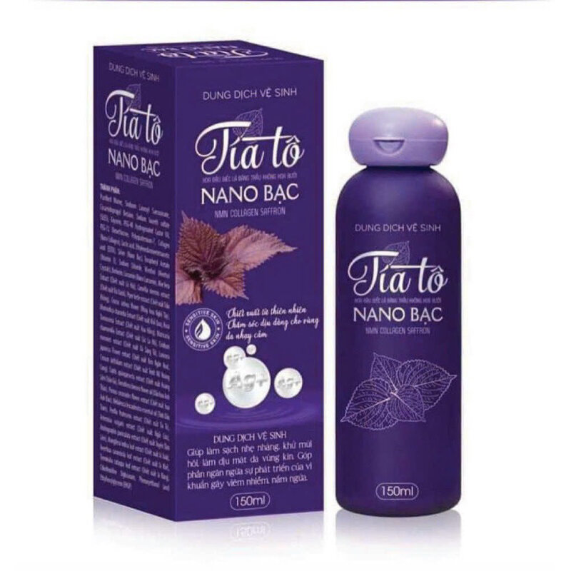Dung dịch Tía Tô Nano bạc chính hãng