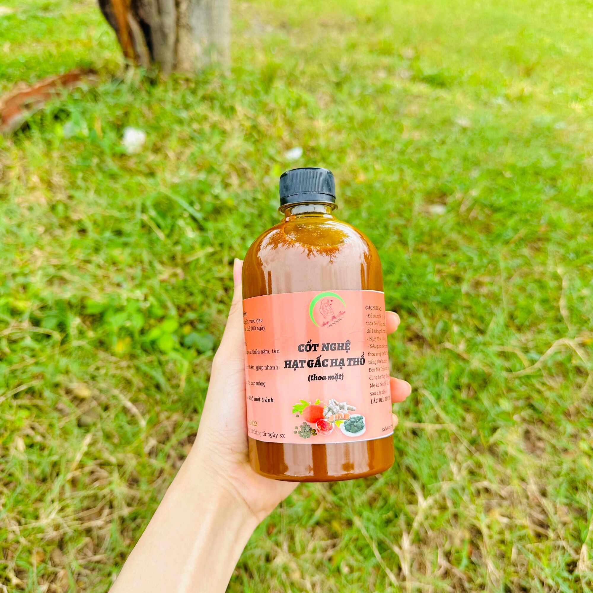 COMBO CỐT GỪNG NGHỆ GẤC BODY 1 LÍT + CỐT NGHỆ MẶT 500ML