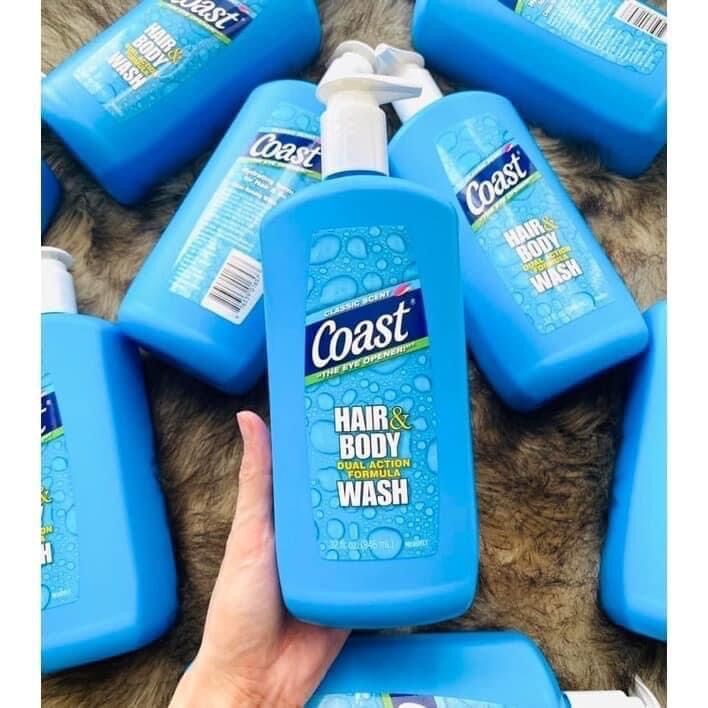 SỮA TẮM GỘI COAST MỸ 946ML