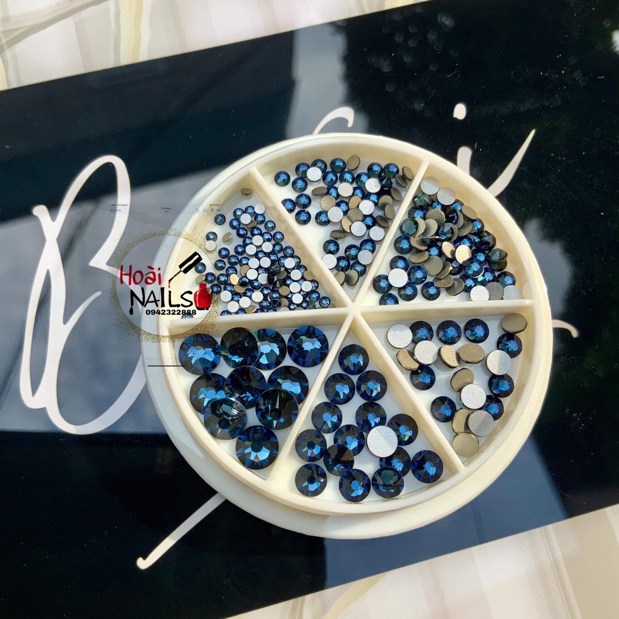 Đá úc mix khay ( swarovski) - chọn màu ib