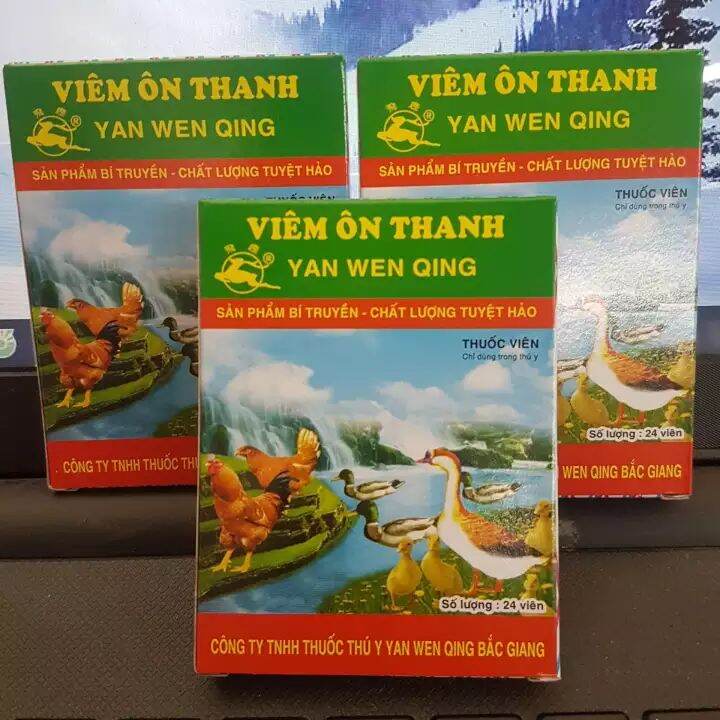 Viêm ôn thanh - thuốc thảo dược đặc trị hen ghép tiêu chảy, toi rù cho gà chọi gà đá