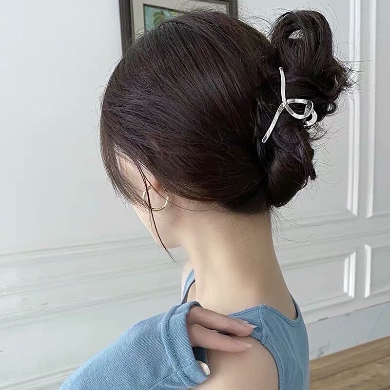 [Thanh lý dọn kho]Kẹp tóc càng cua Bông Shop thời trang