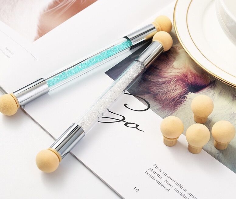 Mút dặm móng ombre, cọ mút dặm móng