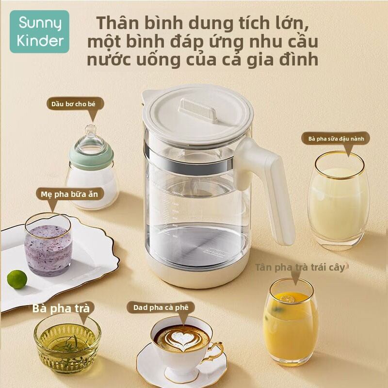 sunnykinder | Bình Sữa Kính Điều Chỉnh Nhiệt Độ
