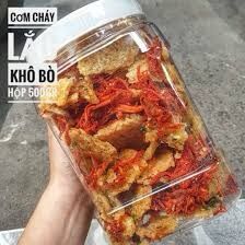 Cơm cháy khô bò