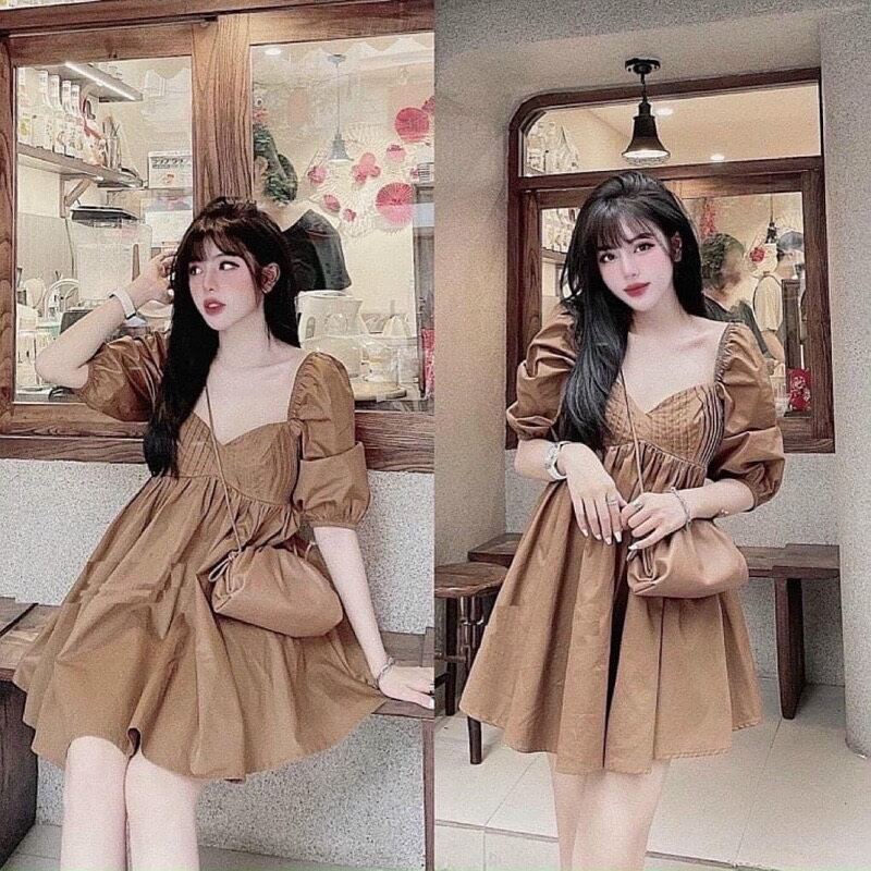 50-95kg Bigsize ĐẦM BABYDOLL CỔ TIM