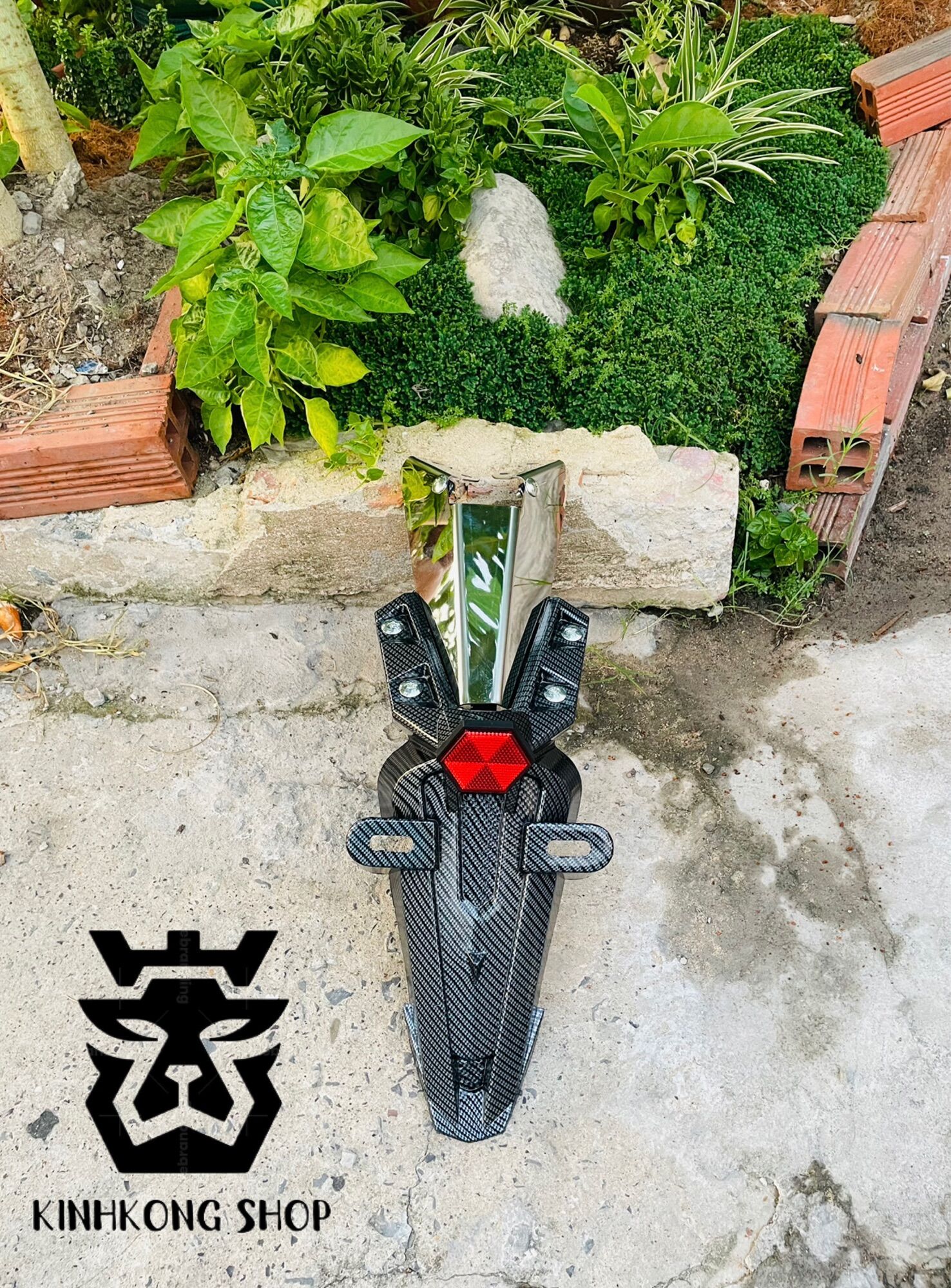 Đuôi Dè Malay Sơn Carbon gắn Exciter 150