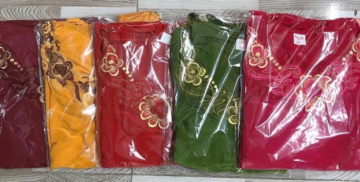 [Size 60-75kg] Bộ lửng thun lạnh tay con