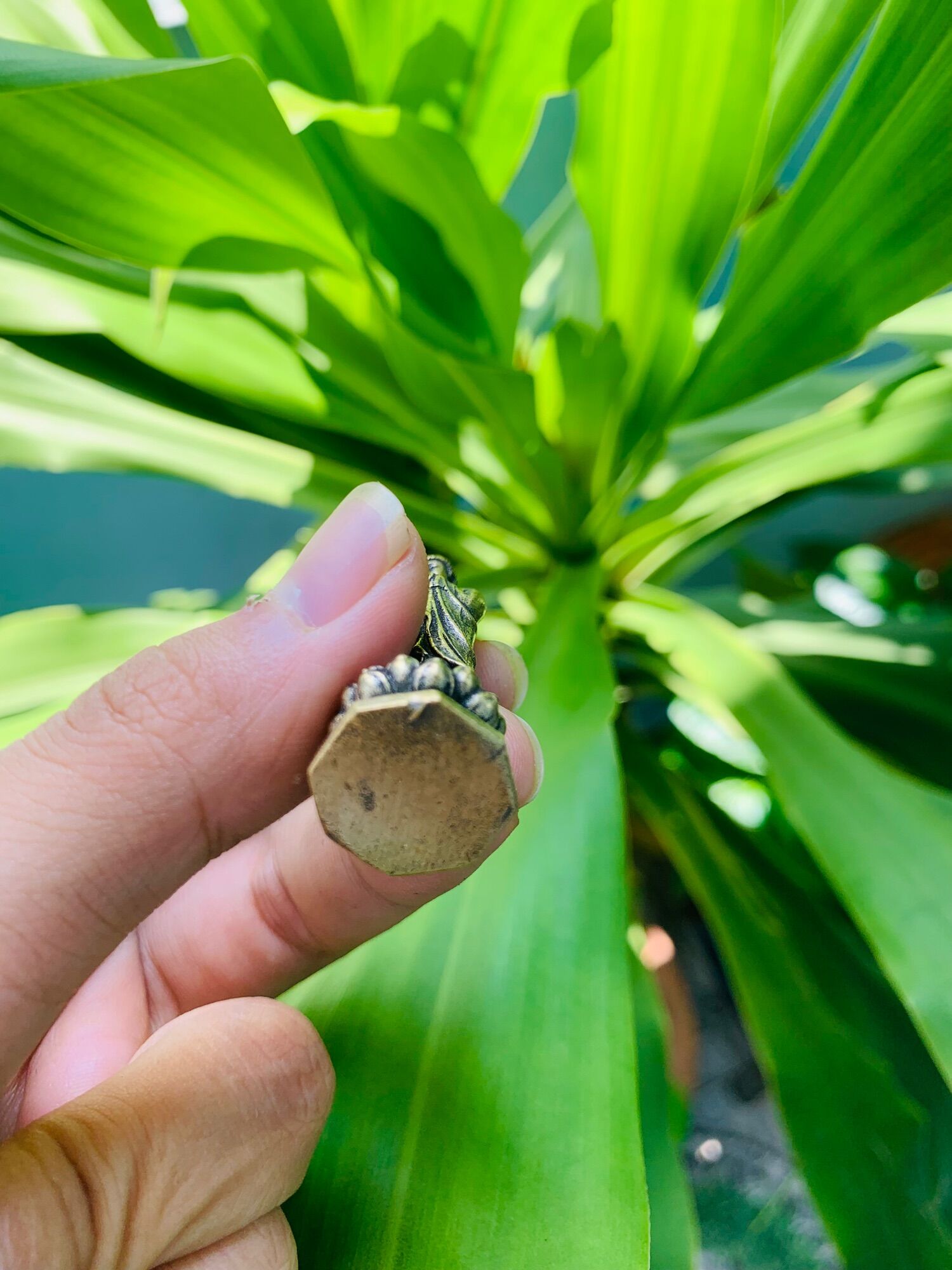 Tượng phật đồng A Di Đà mini