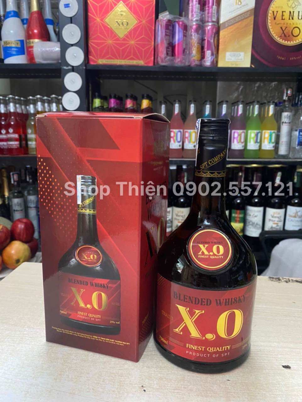 Ruou BLENDED WHISKY XO VIỆT NAM 39% 700ml