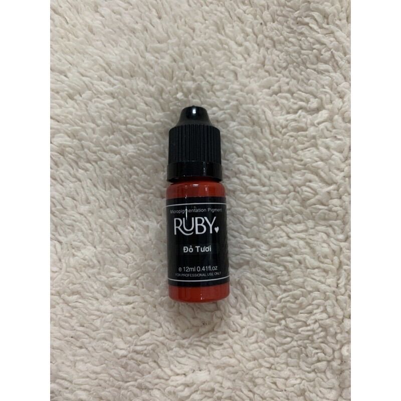 mực phun xăm thẩm mỹ Ruby chính hãng