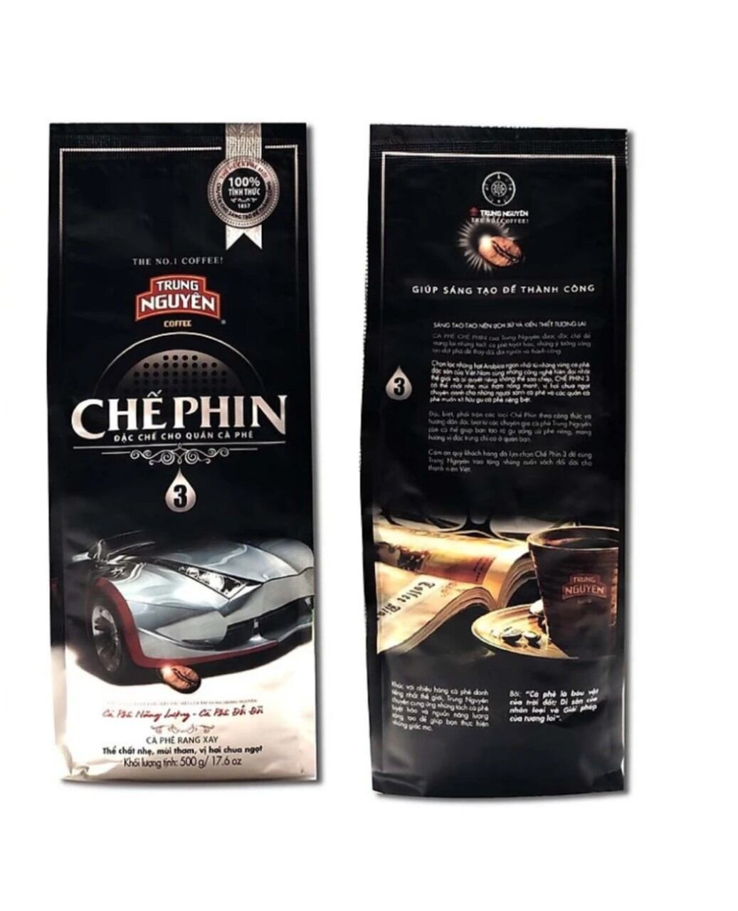 Cà phê trung nguyen rang xay Chế phin 3