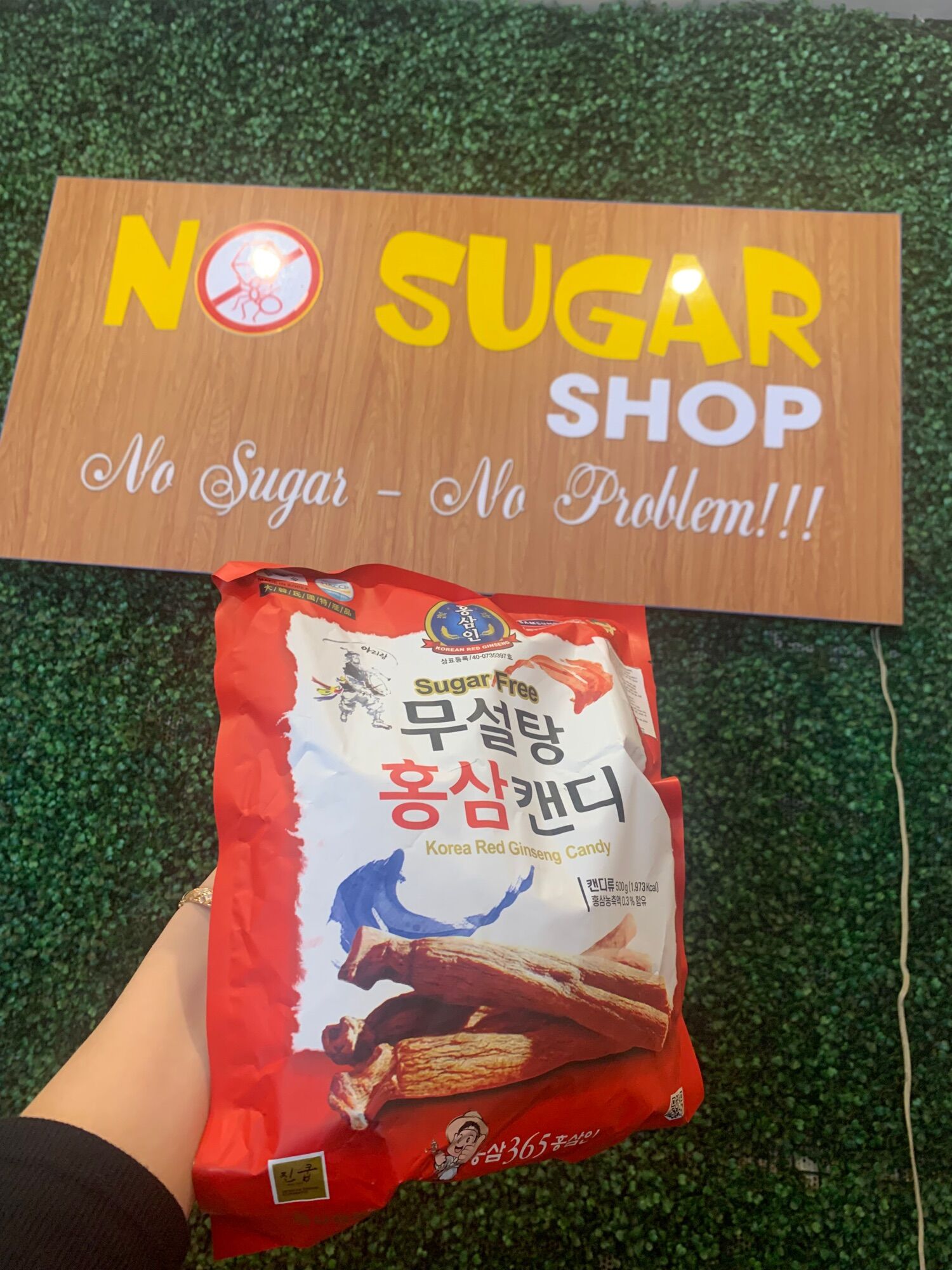Kẹo sâm Hàn Quốc sugar free