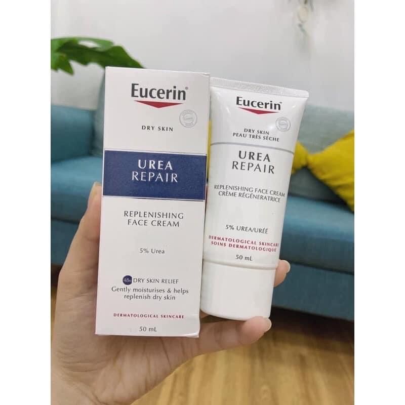 [EUCERIN] [Có sẵn, bill Canada] Kem dưỡng phục hồi da Eucerin 5% Urea Face Cream 50ml